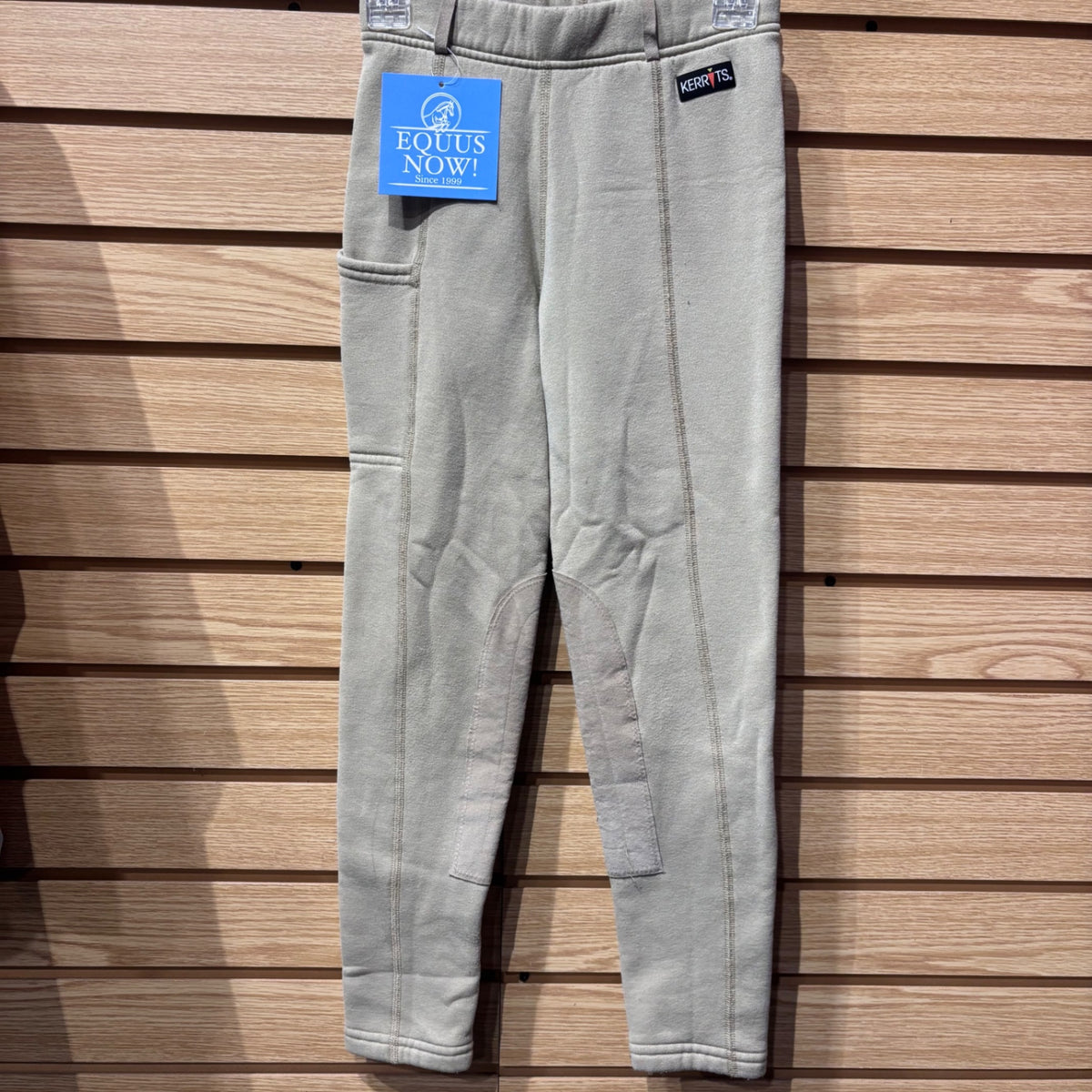 Used Youth Medium Tan Kerrits Winter Breeches