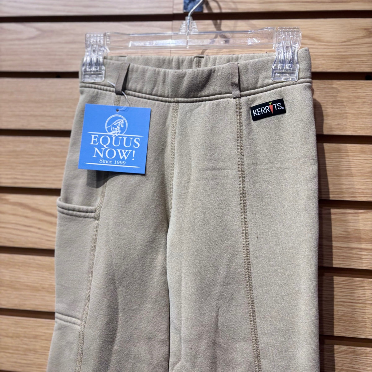 Used Youth Medium Tan Kerrits Winter Breeches
