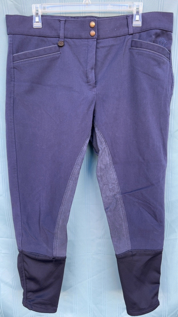 Used Ovation Full Seat Breech 38R Navy
