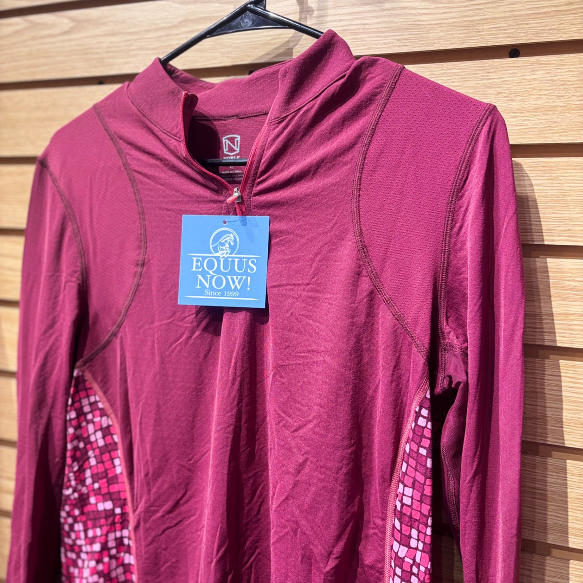Used XL Maroon Noble Outfitters Sun Shirt