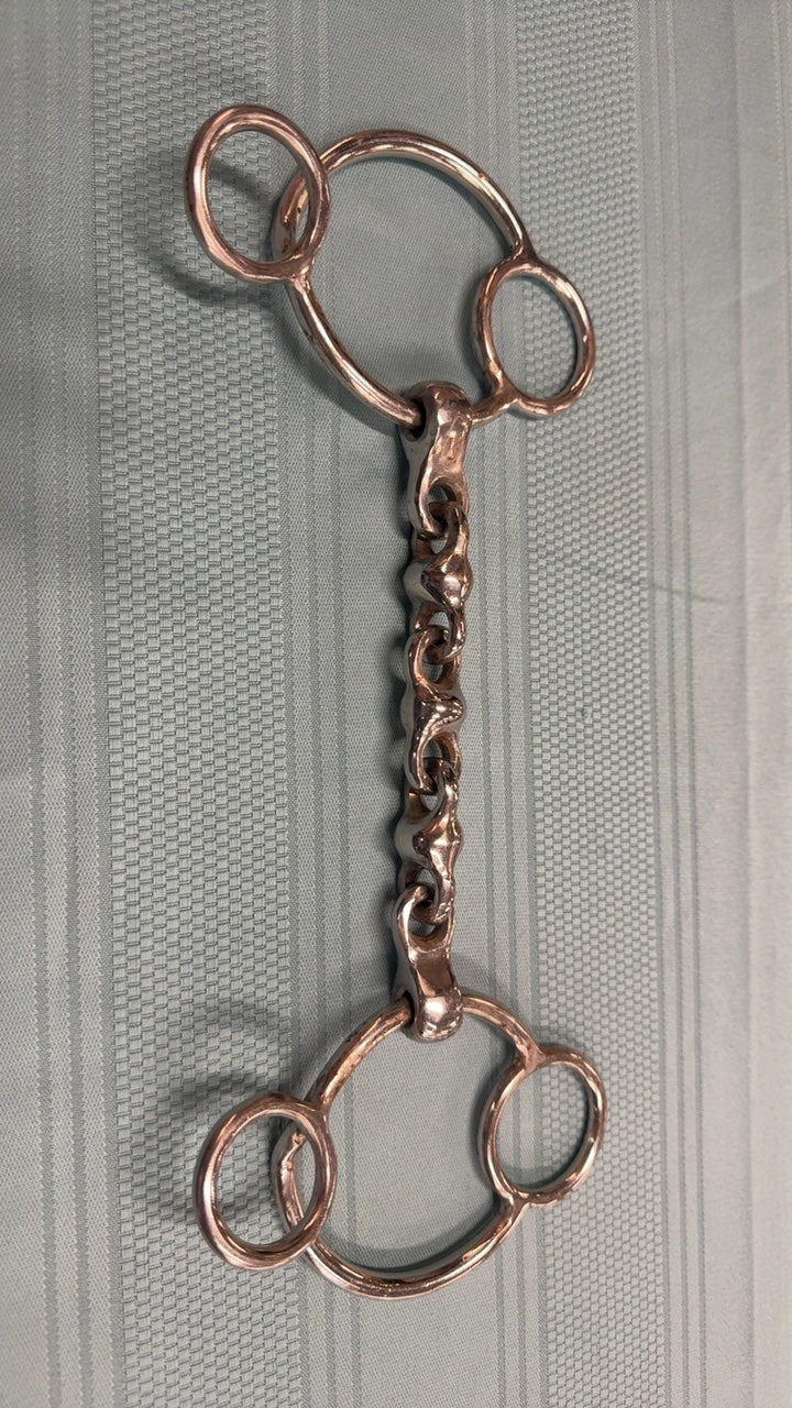 Used  3 Ring Waterford Bit 5.5" Silver