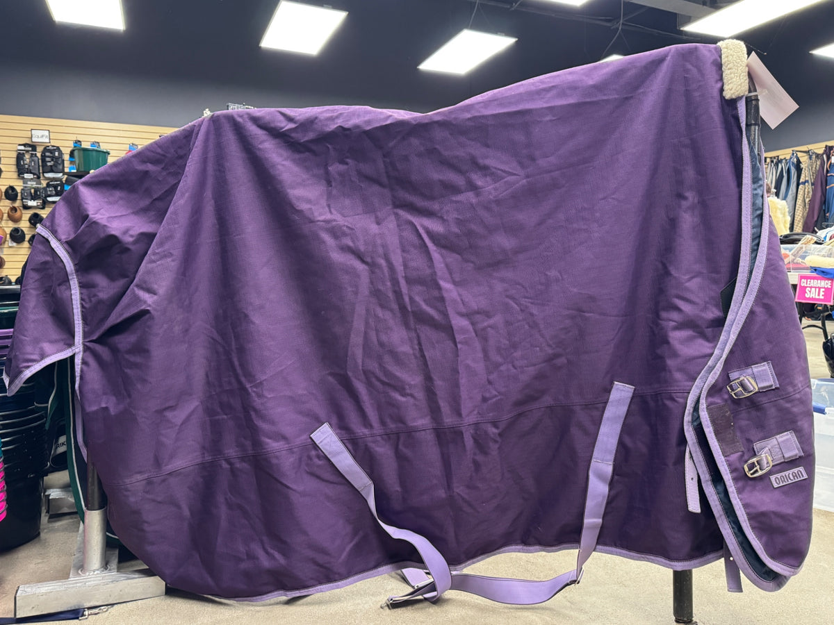 Used Weatherbeeta Turnout Light Blanket  82" Purple