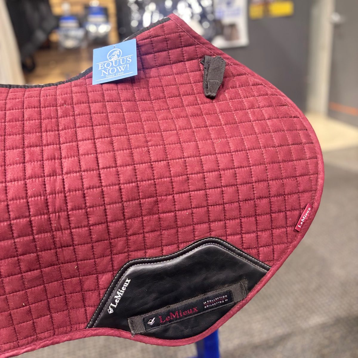 Used Large Plum LeMieux CC Saddle Pad