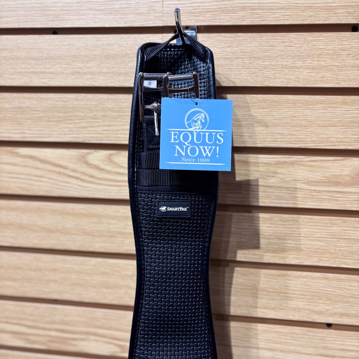 Used 28" Black Smartpak Synthetic Dressage Girth