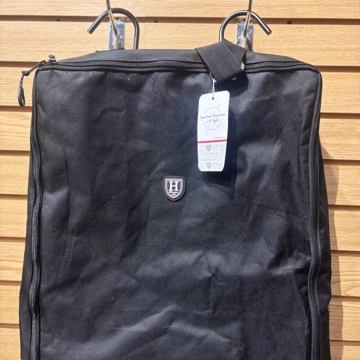 Used Black Harrison Howard Bridle/Halter Storage Bag