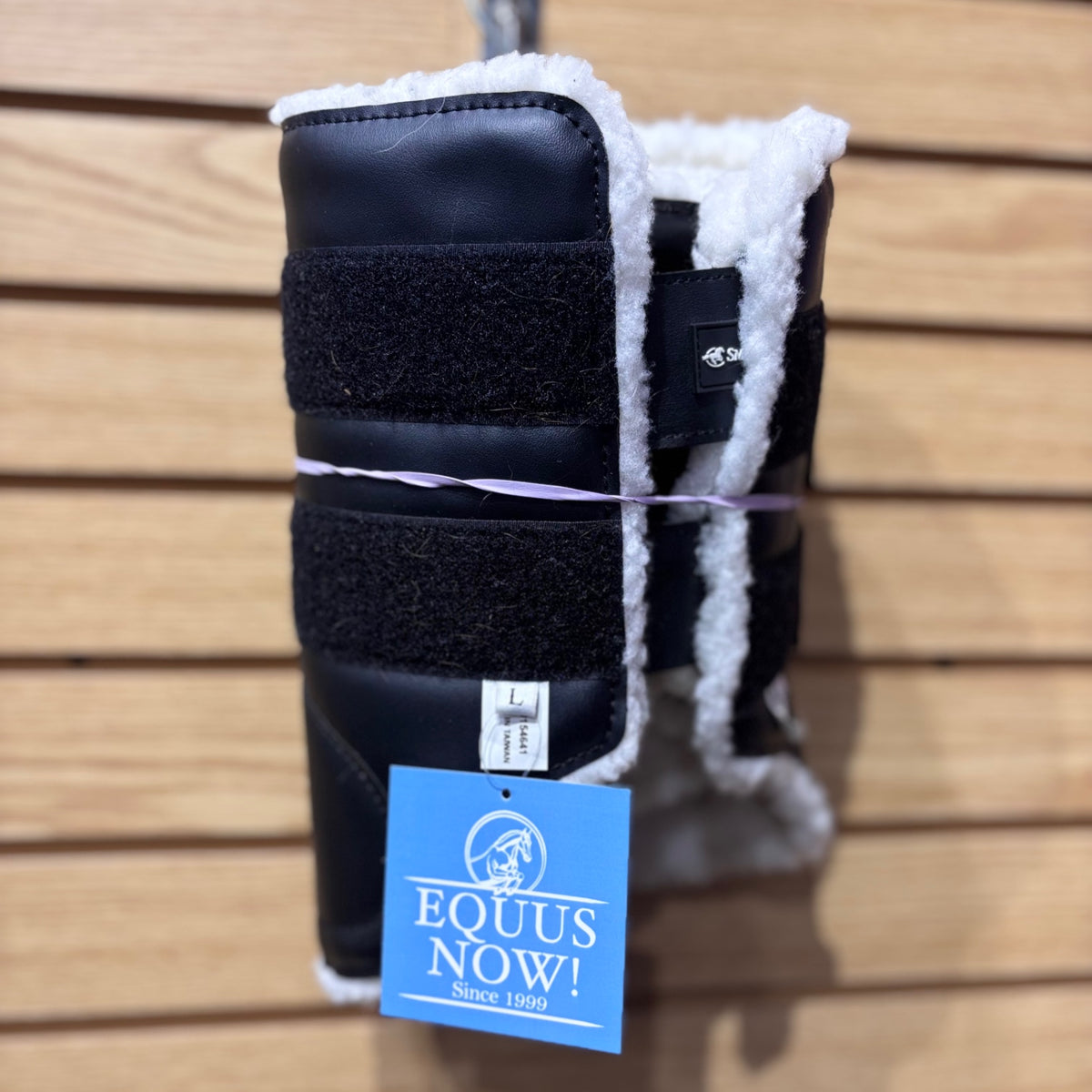 Used Large Black Smartpak Brushing Boots Set of 4 (Fronts/Hinds)