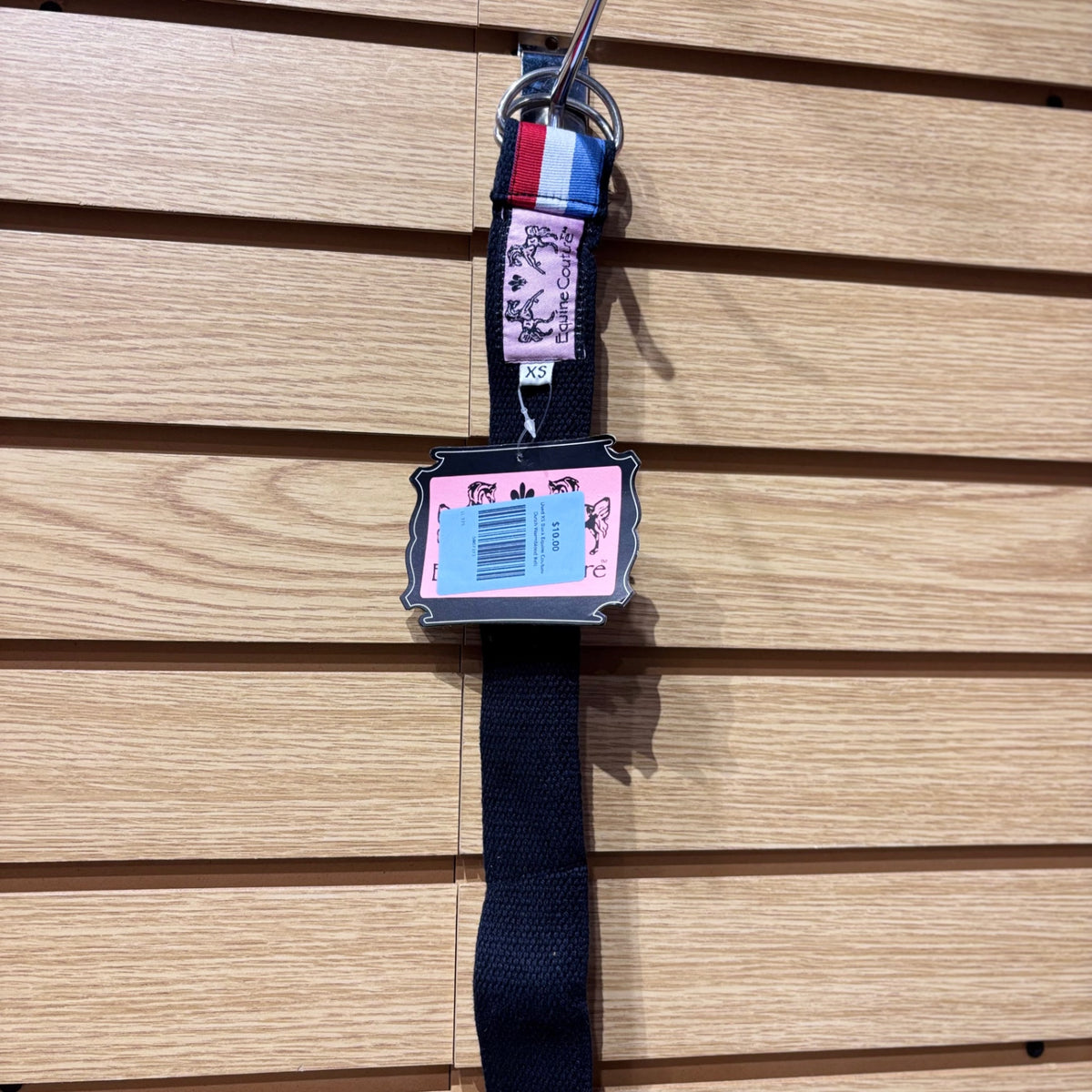 Used XS Black Equine Couture Dutch Warmblood Belt