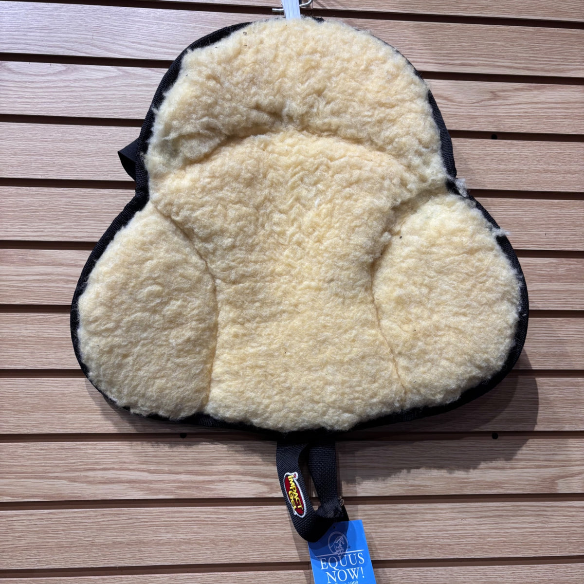 Used Black Impact Gel Saddle Seat Cushion