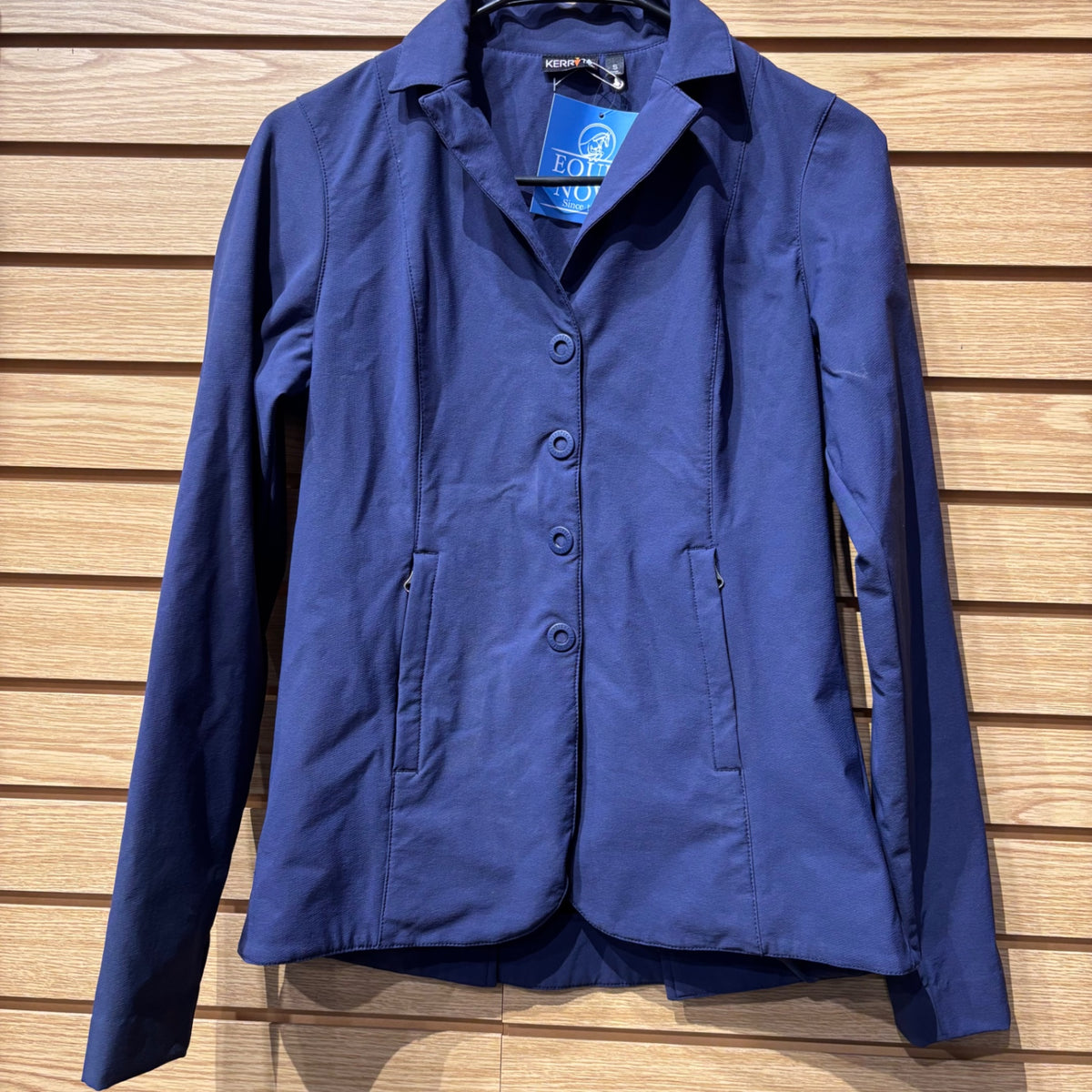 Used Small Navy Kerrits Show Coat