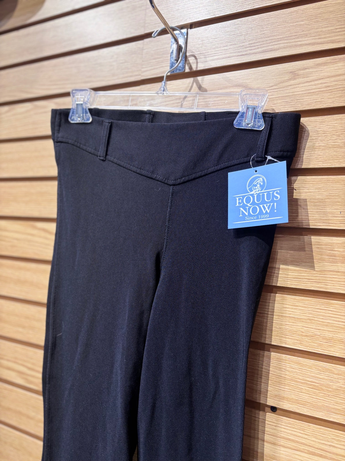 Used XL Black Kerrits Knee Patch Breeches