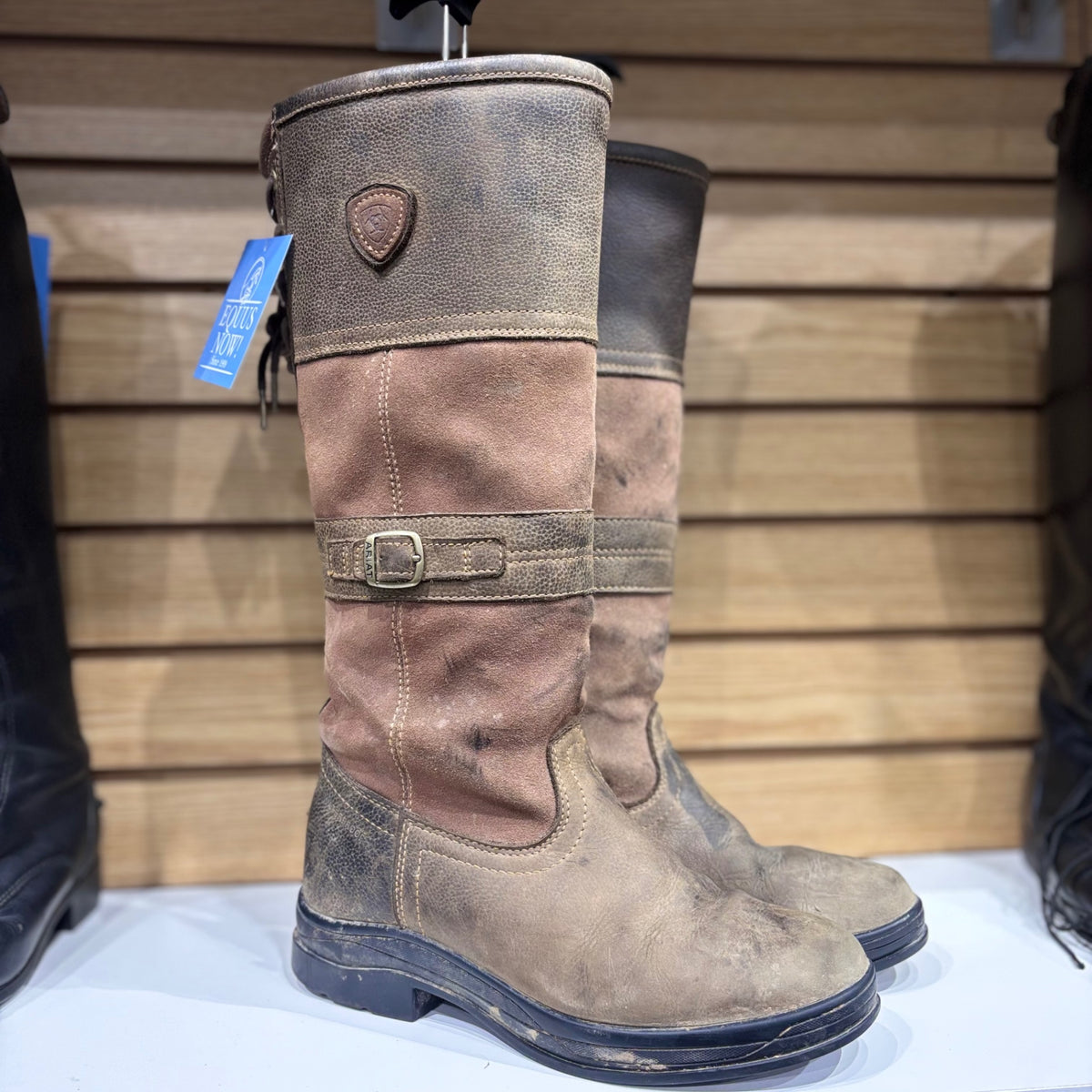Used 8.5B Brown Ariat Langdale Country Boots