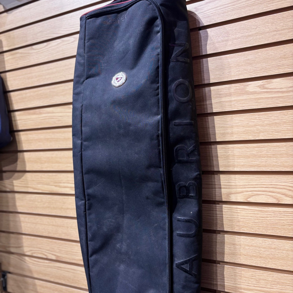 Used Black Aubrion Bridle Bag