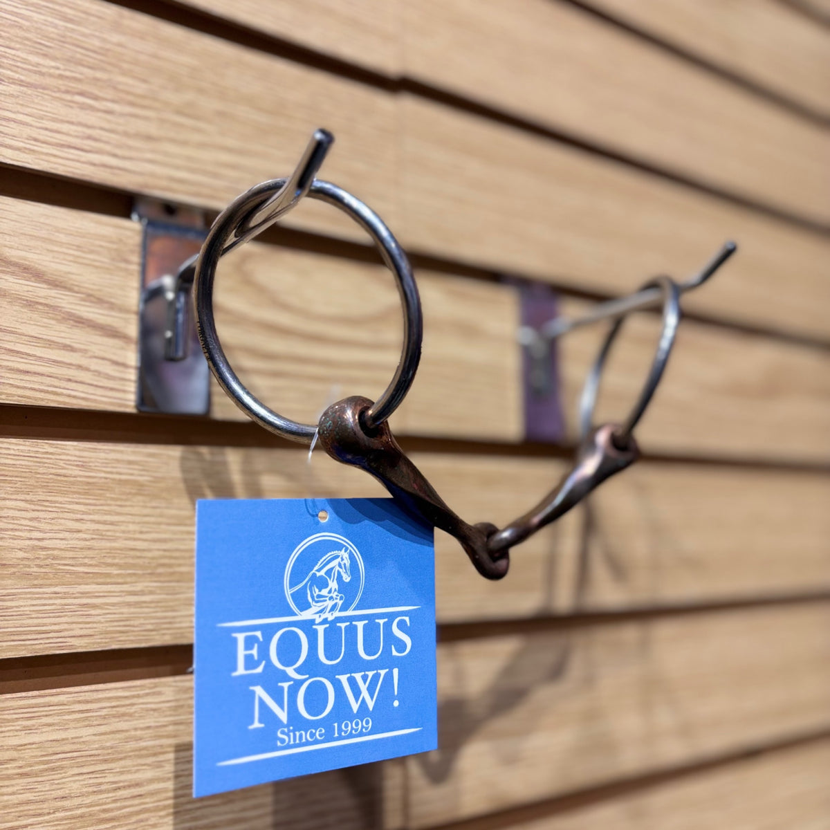 Used 5" Copper Slow Twist Single Jointed Snaffle
