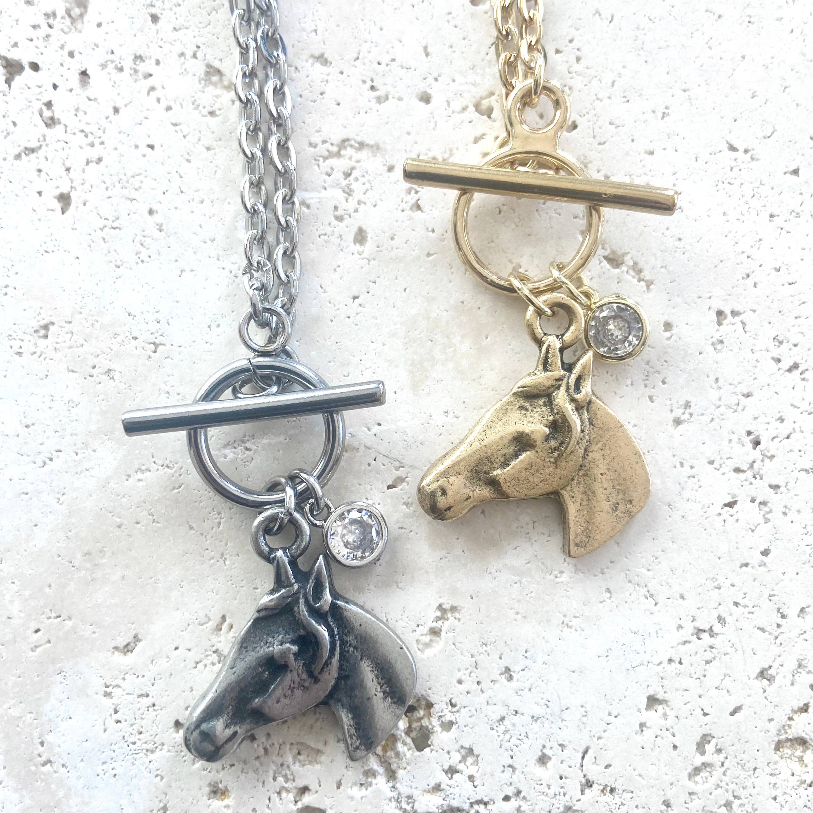 Horse Derby Style Necklace