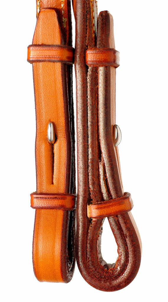 Edgewood Fancy Stitched Raised Laced Reins - supporting