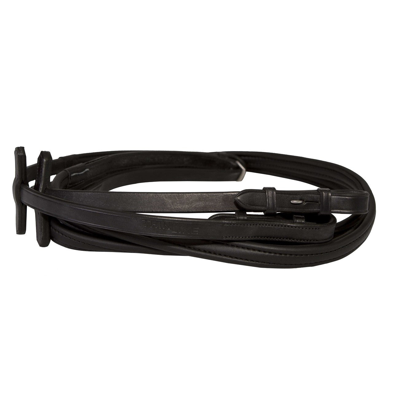 Thinline English Reins - Black - 54 - sku to order - 46596