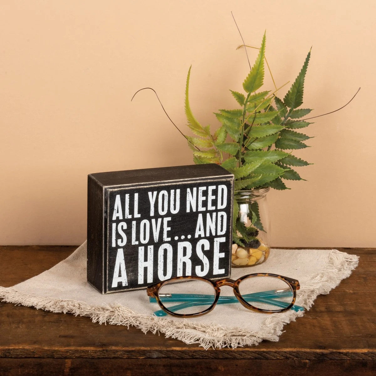 A Horse Box Sign - sku to order - 60048350