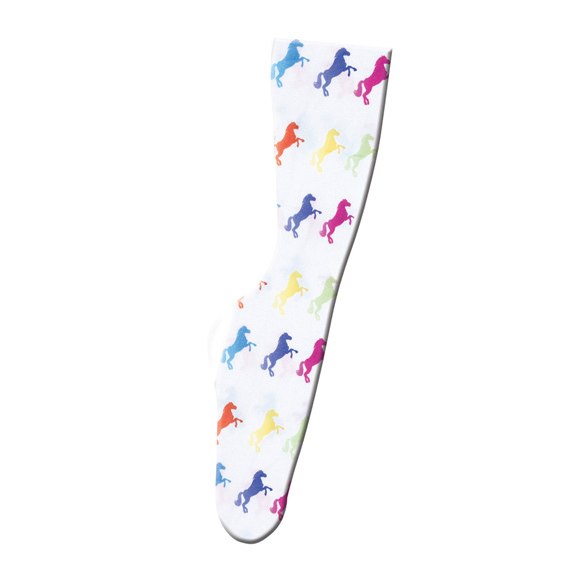 Ovation Kid's Zocks Boot Socks - Rainbow Horses