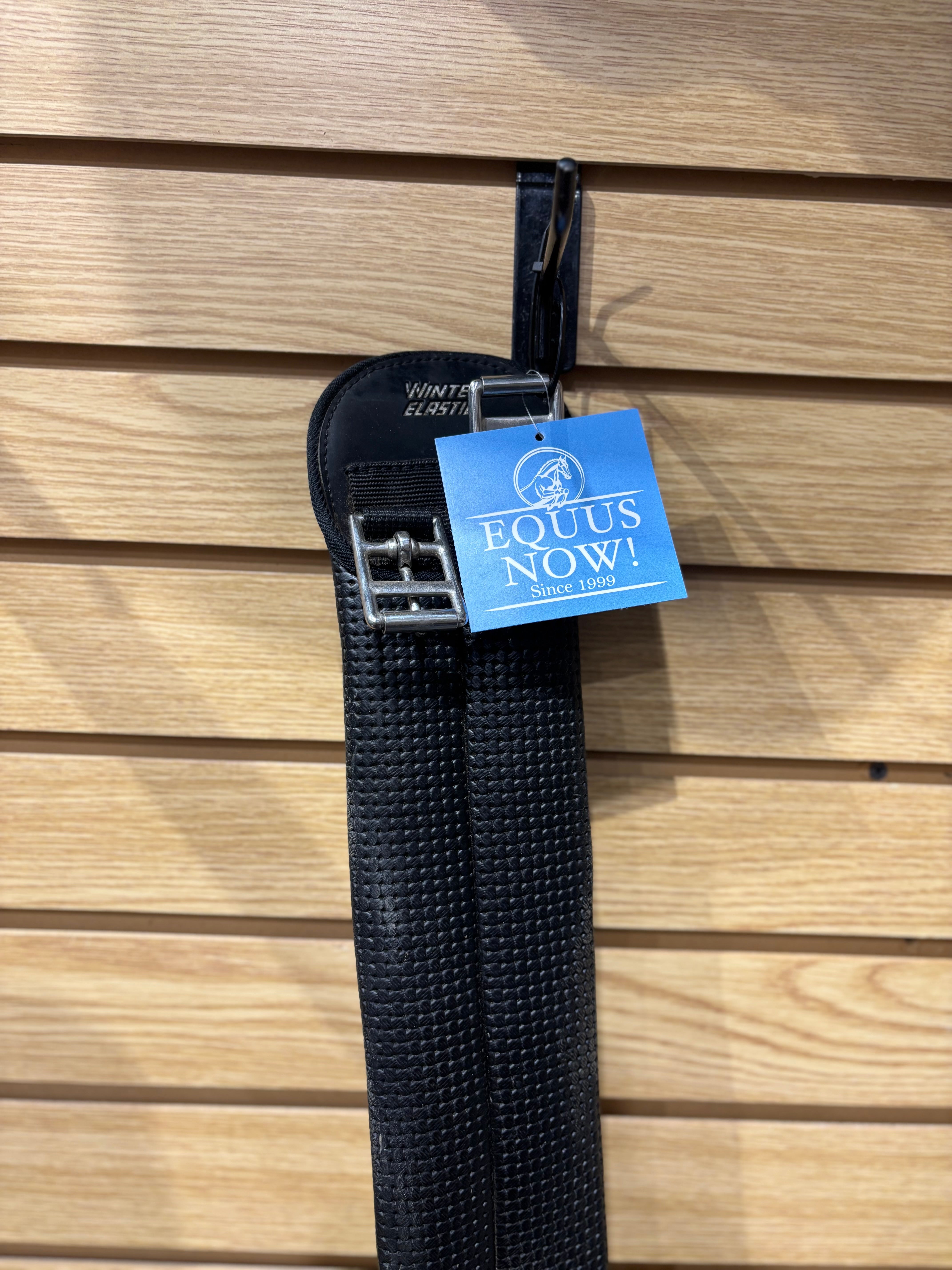 Used 37" Black Wintec Elastic Girth