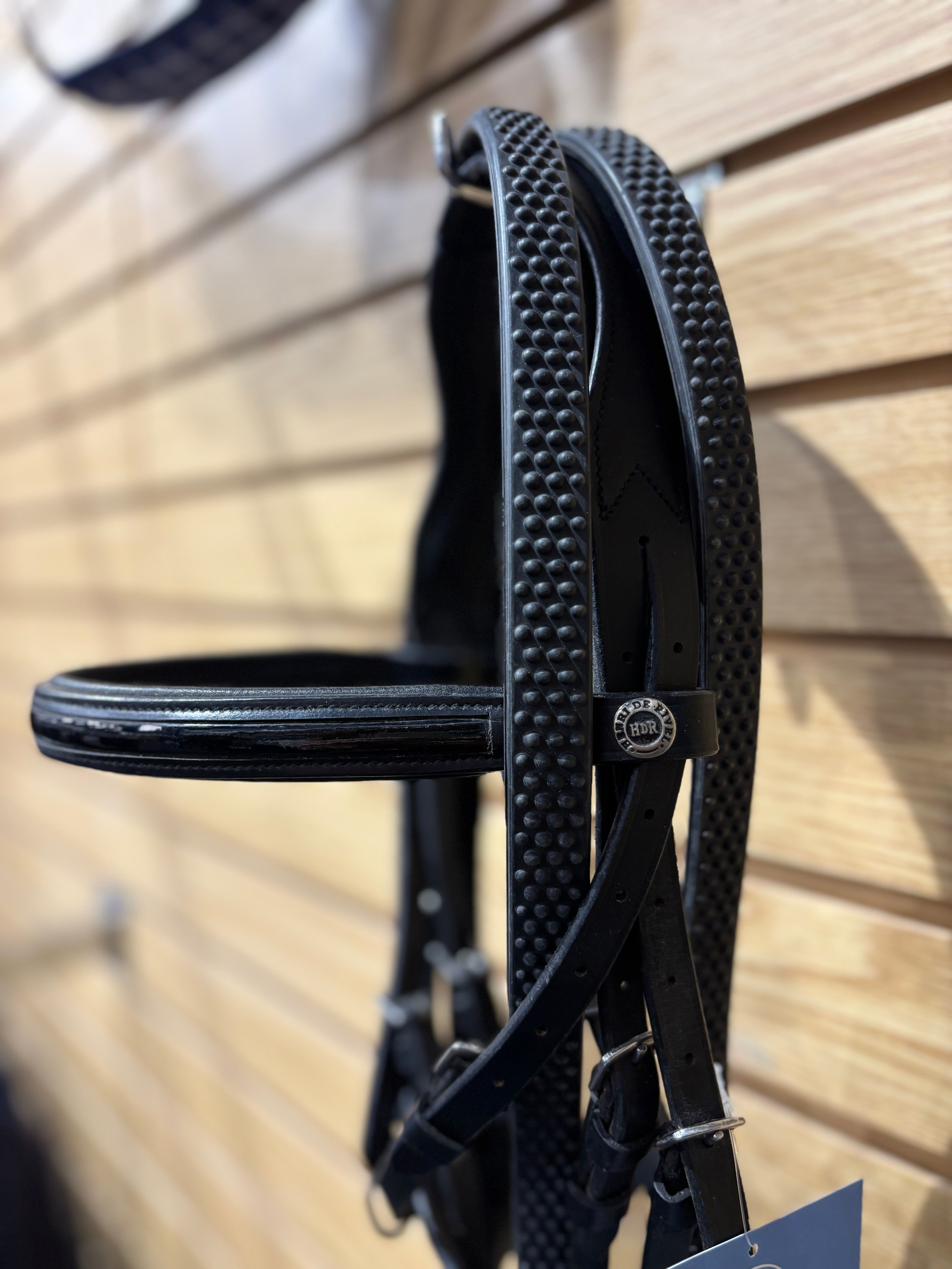 Used Cob Black Bridle with Rubber Reins