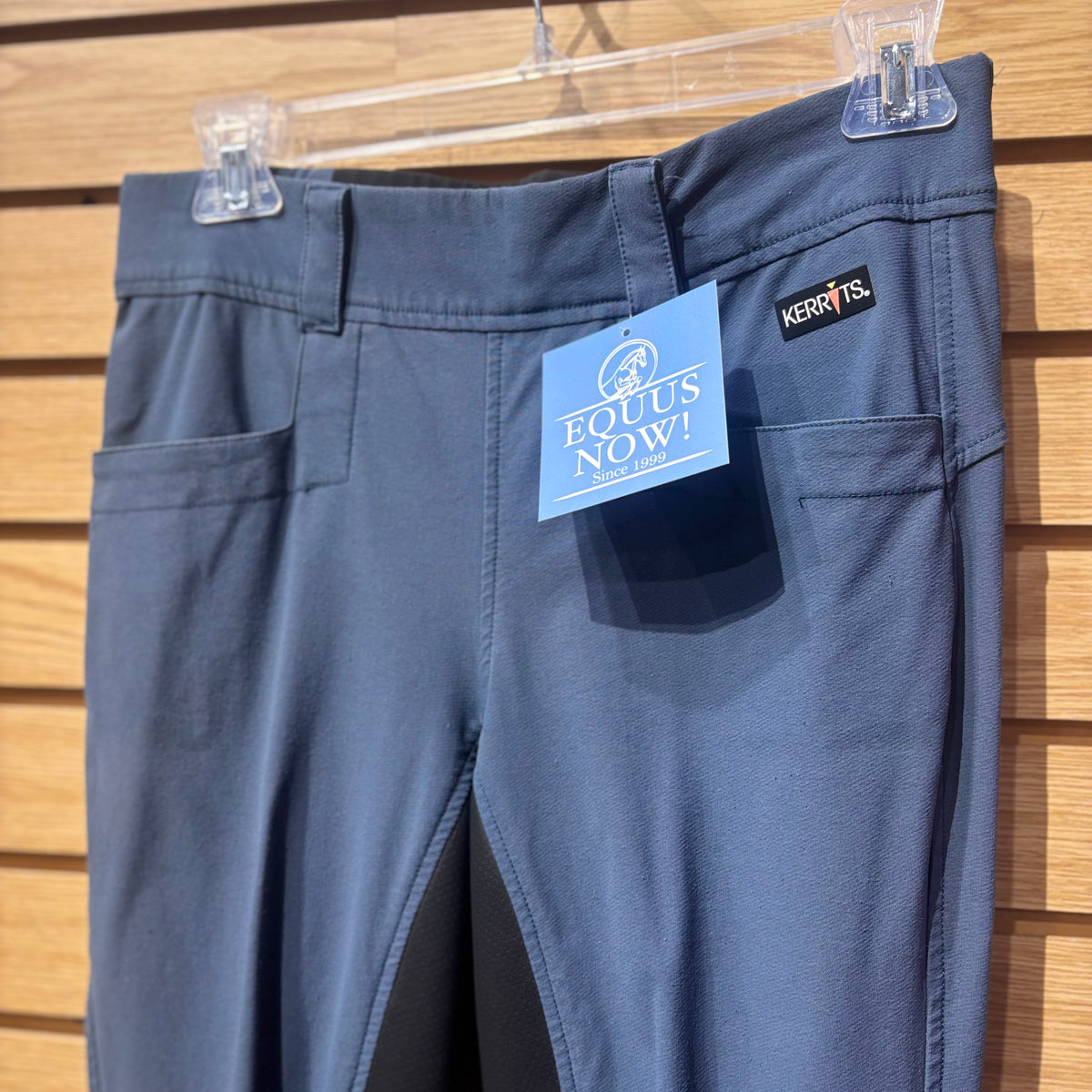 Used Medium Blue Kerrits GripTek Full Seat Breeches