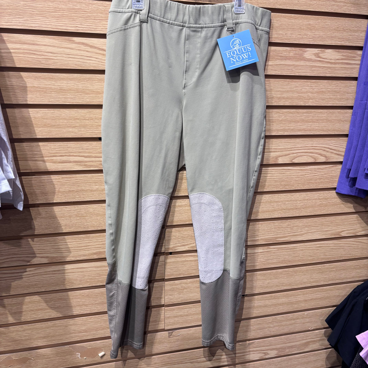 Used XL Tan Irideon Knee Patch Breeches