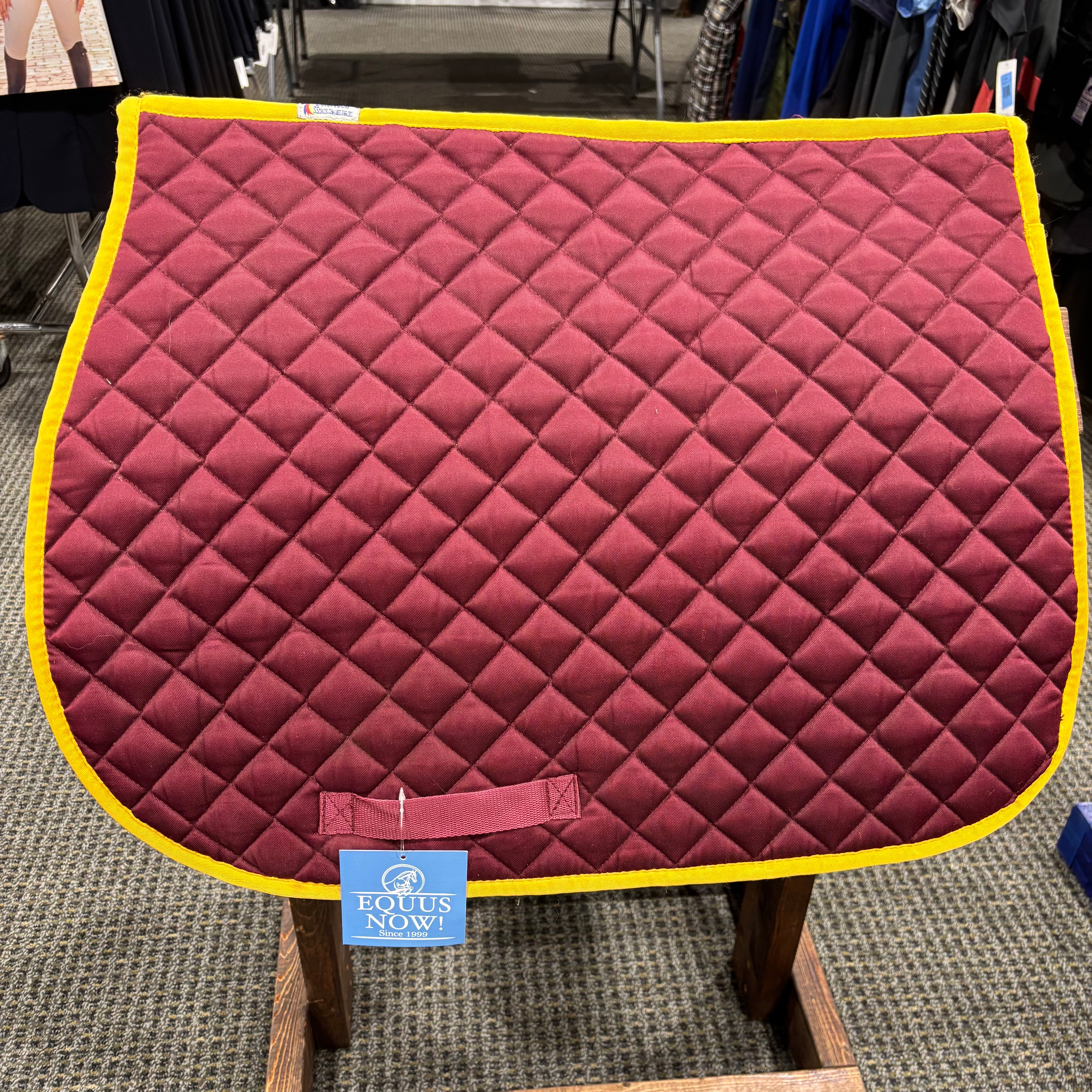 Used Maroon/Yellow Pad