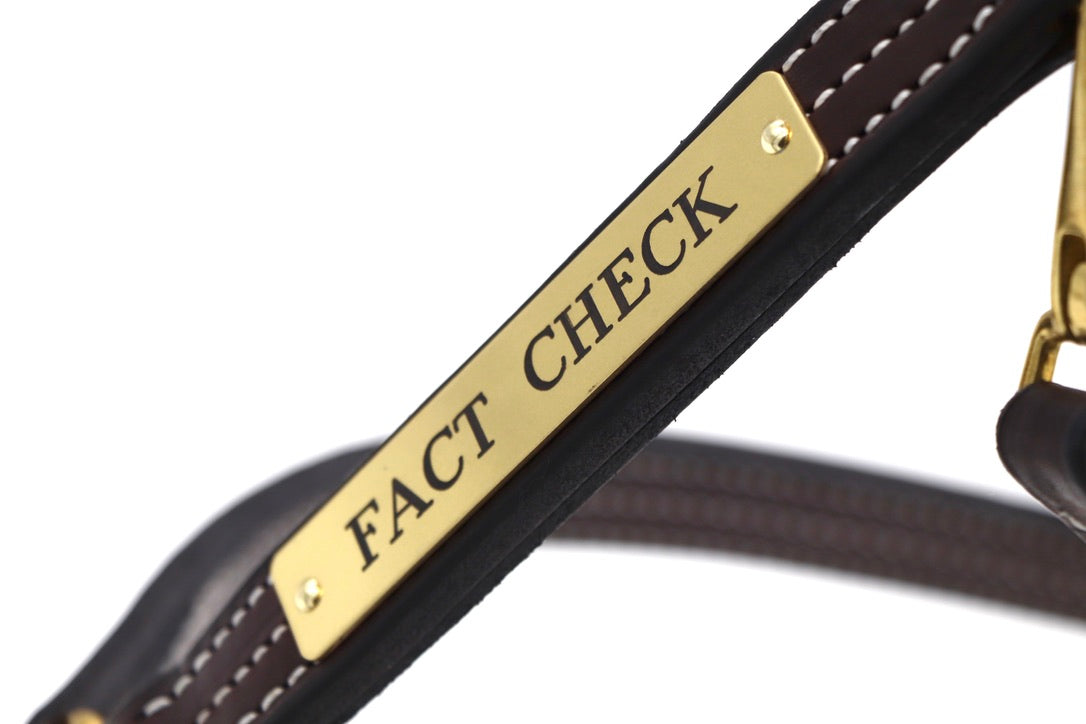 Elegant Halter Nameplate
