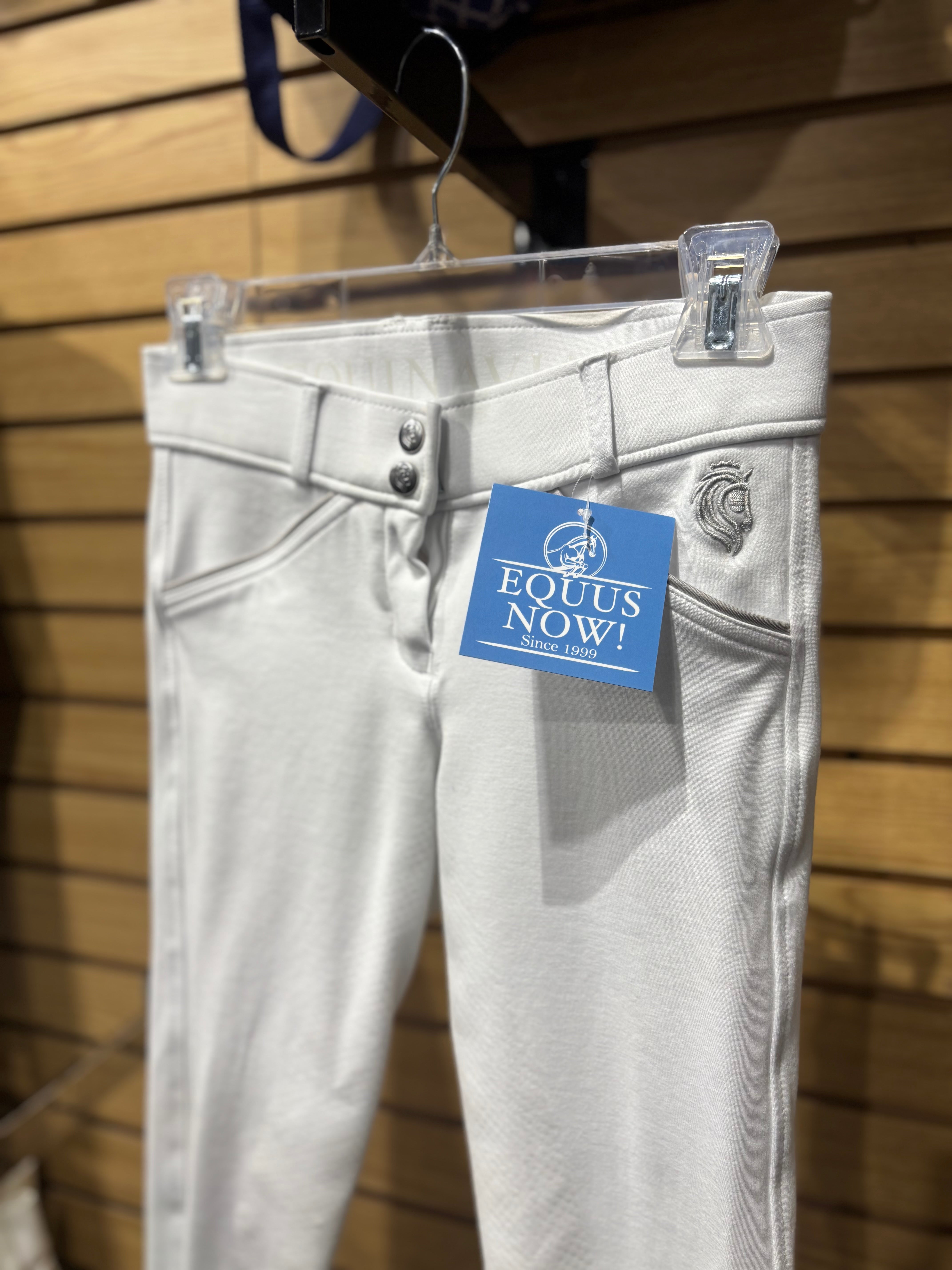 Used 24 White Equinavia Full Seat Breeches