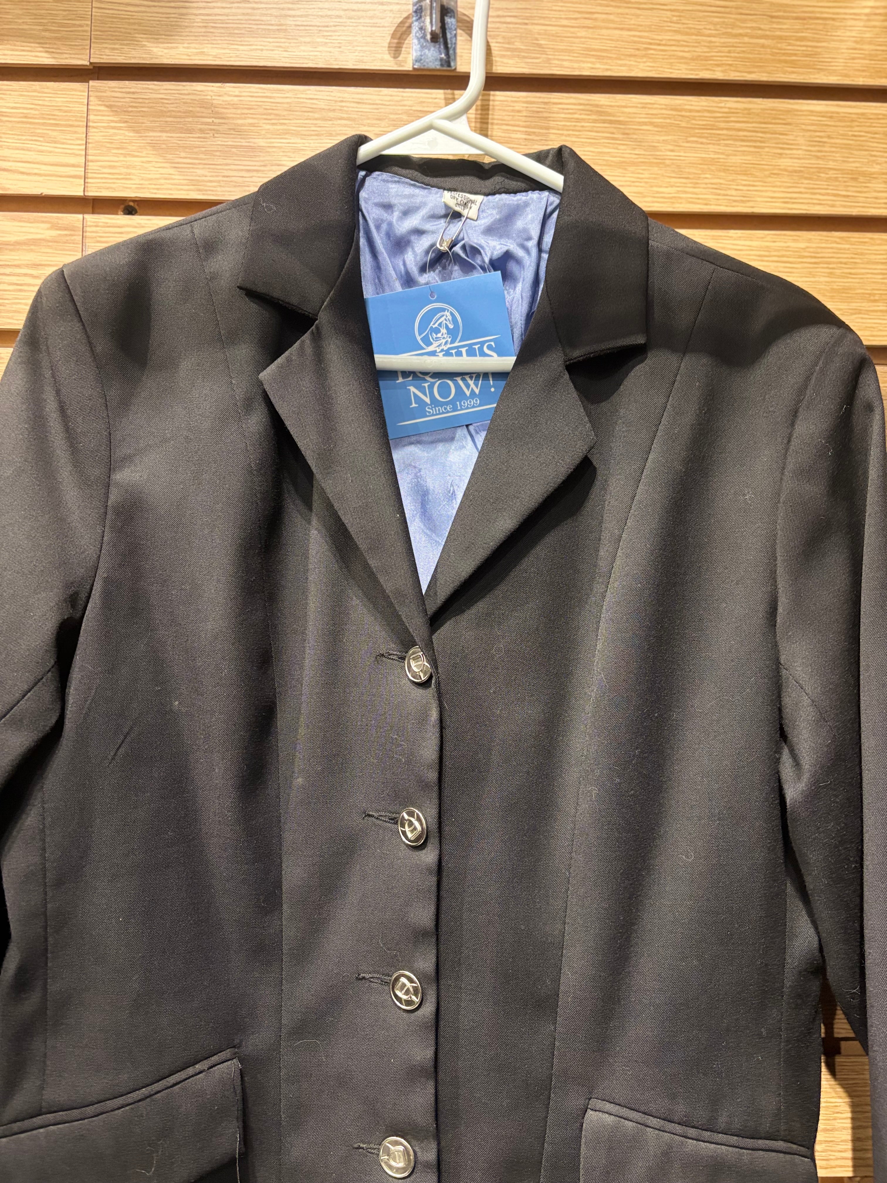 Used Devon Aire Black 14 Show Coat