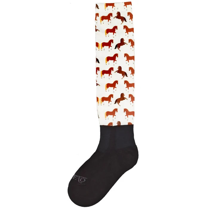 Ovation Ladies PerformerZ Boot Sock - C2007 Chestnuts & Bays