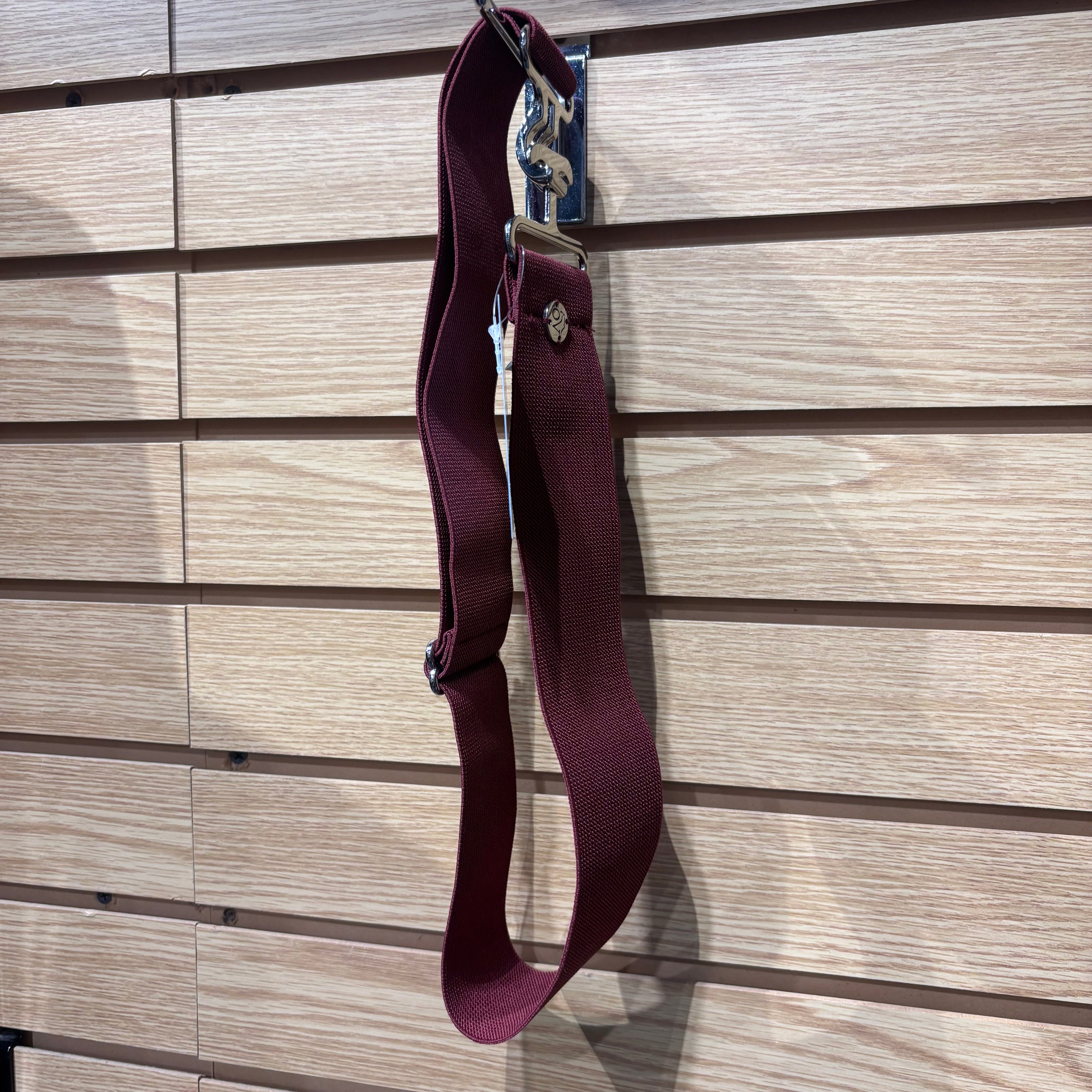 Used Maroon Ovation Adjustable Belt