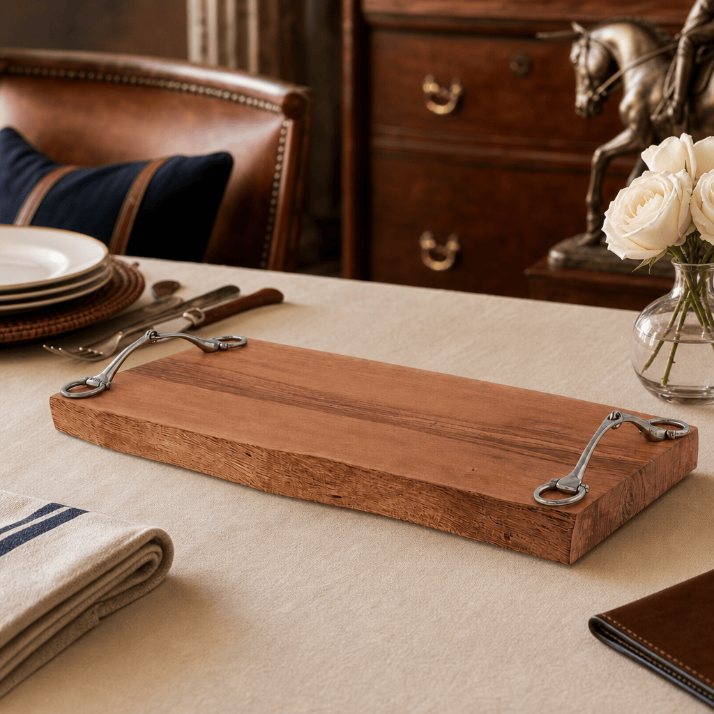 Stirrup Handle Charcuterie Board