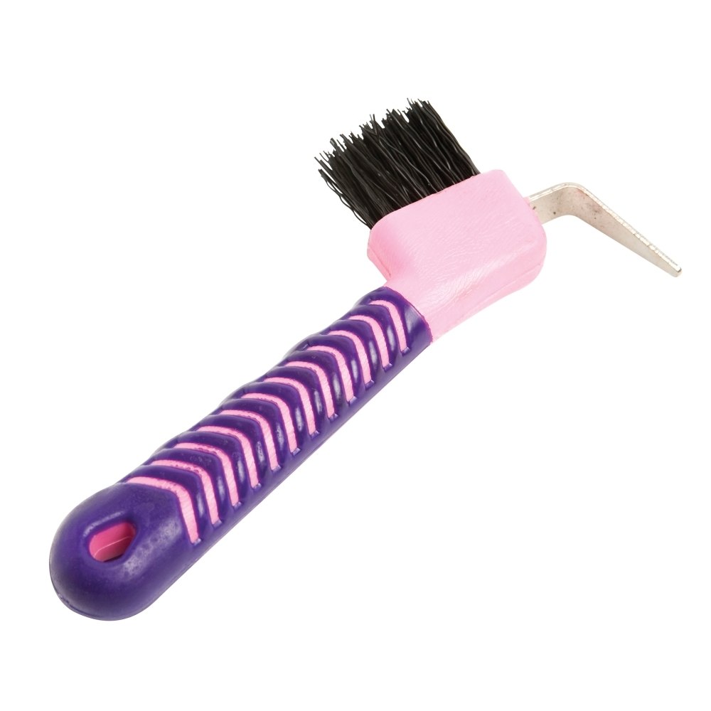 Roma Deluxe Hoof Pick - Pink