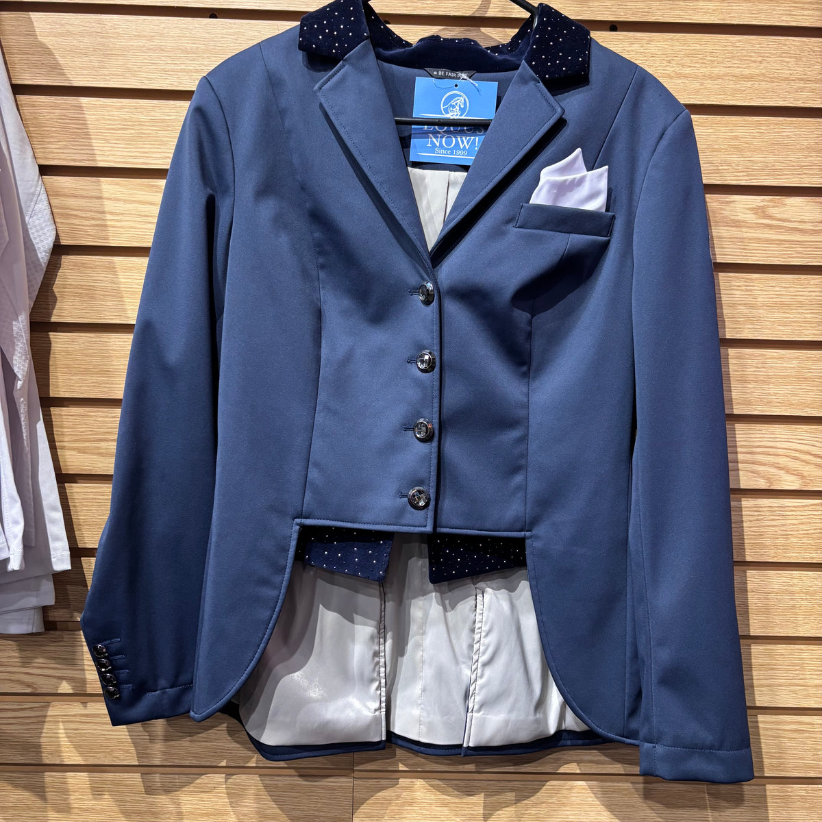 Used Fair Play 46 Navy Dressage Coat