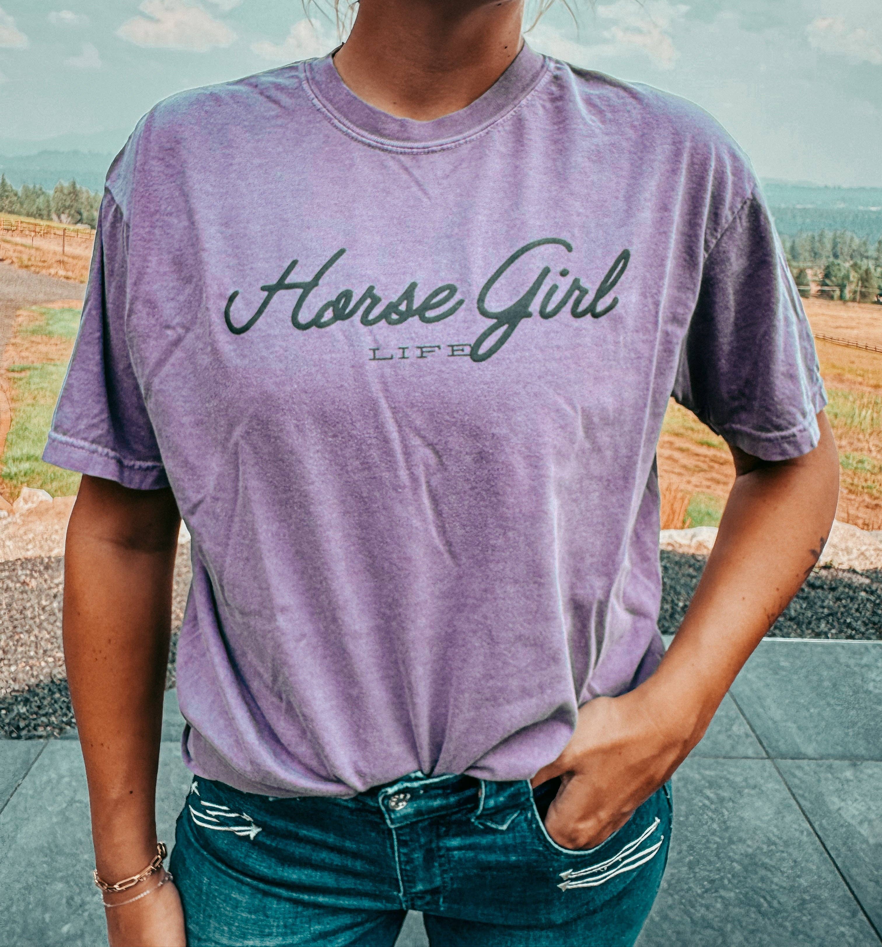 Horse Girl Life Tee Shirt