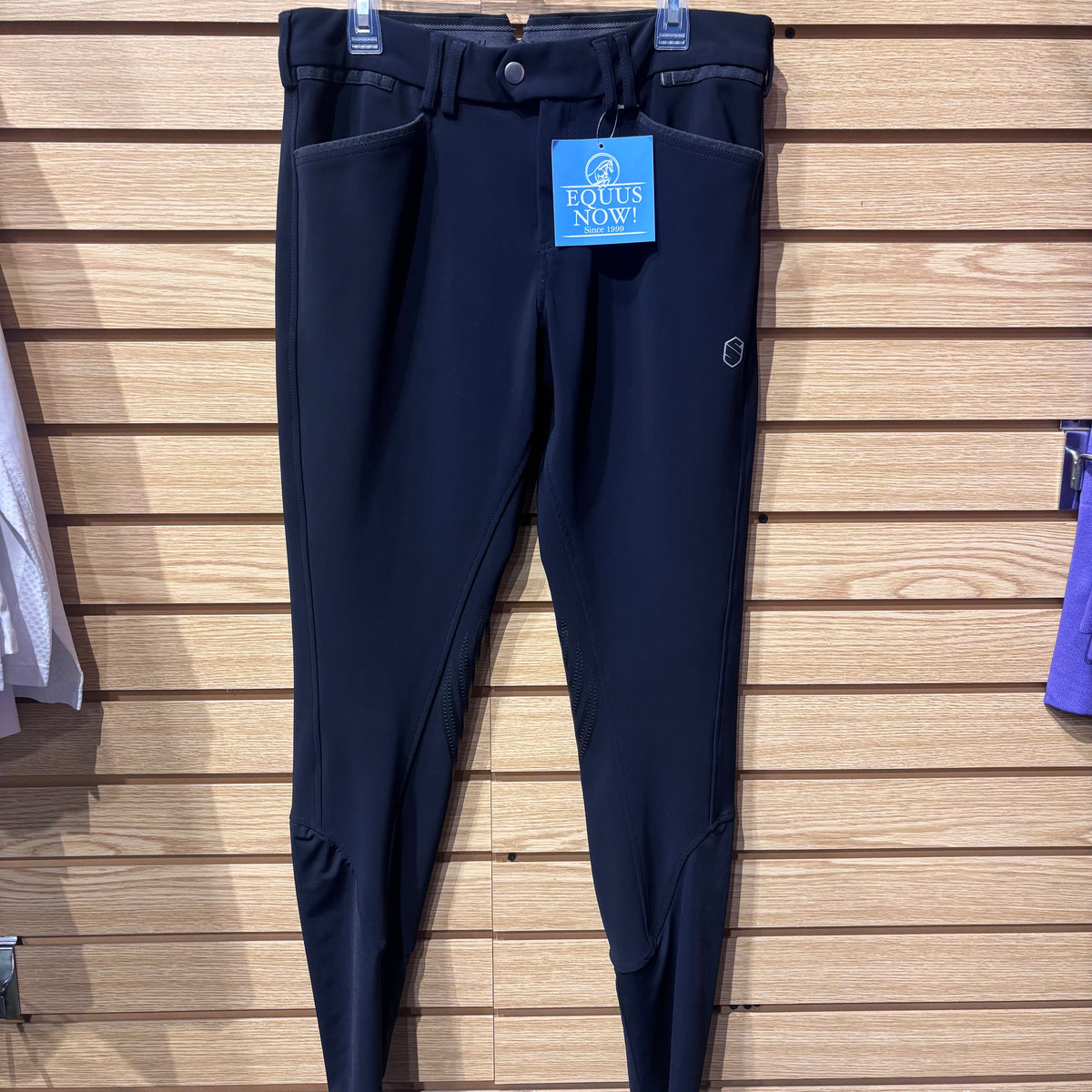Used Samshield 38 (US 28) Black Knee Patch Breeches
