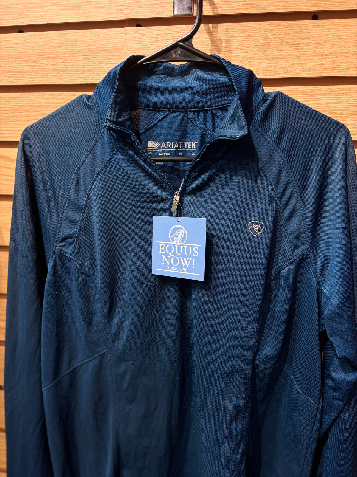 Used Large Blue AriatTek Long Sleeve Sun Shirt