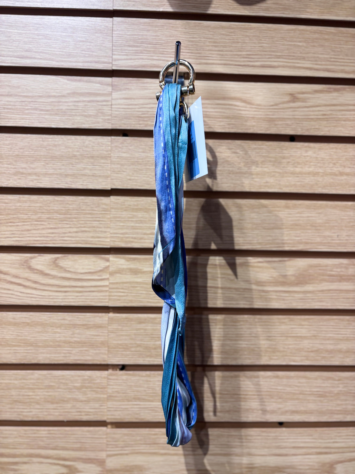 Used Blue Silk Bit Belt
