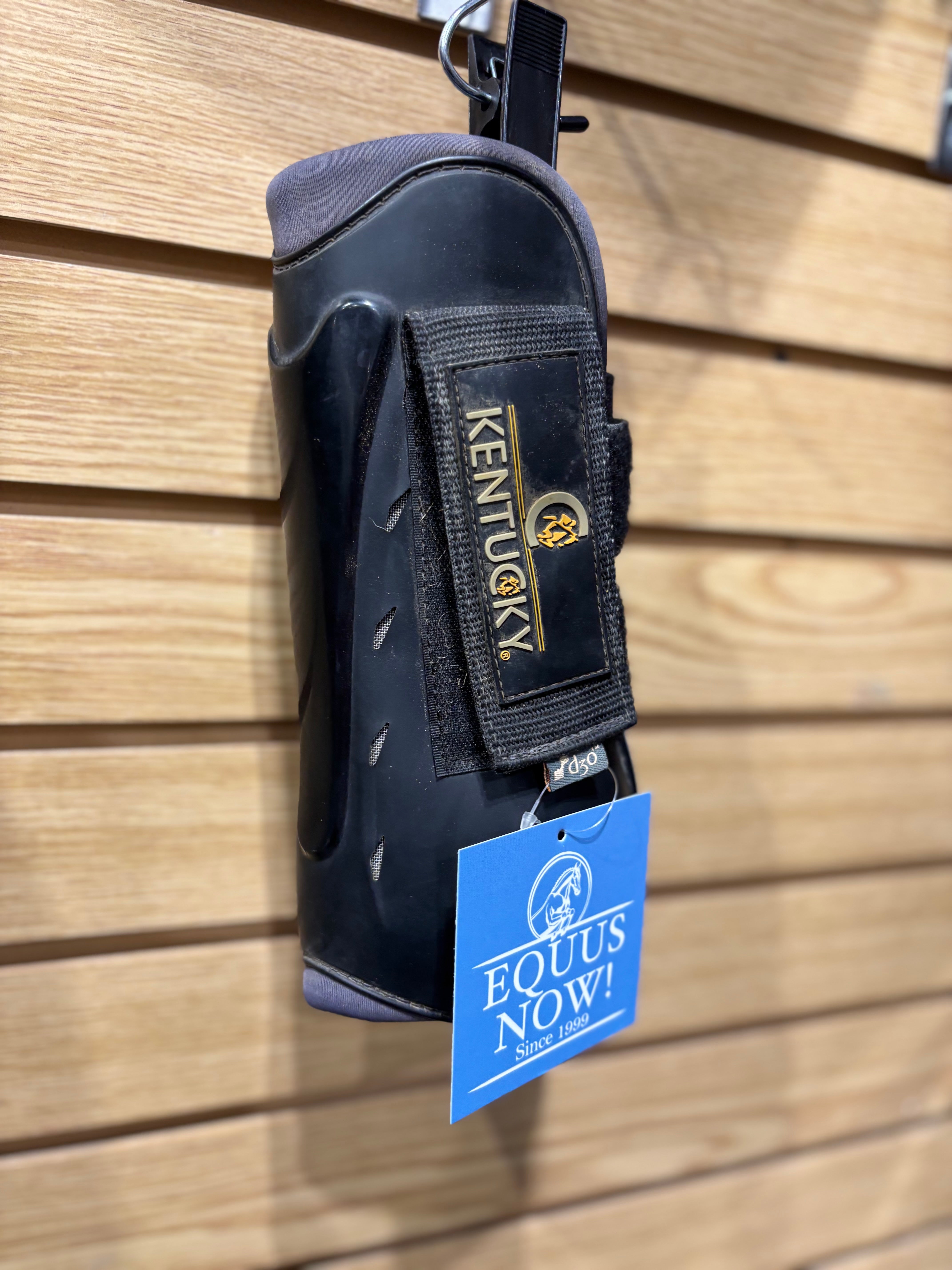 Used Kentucky Horsewear Black Tendon Boots