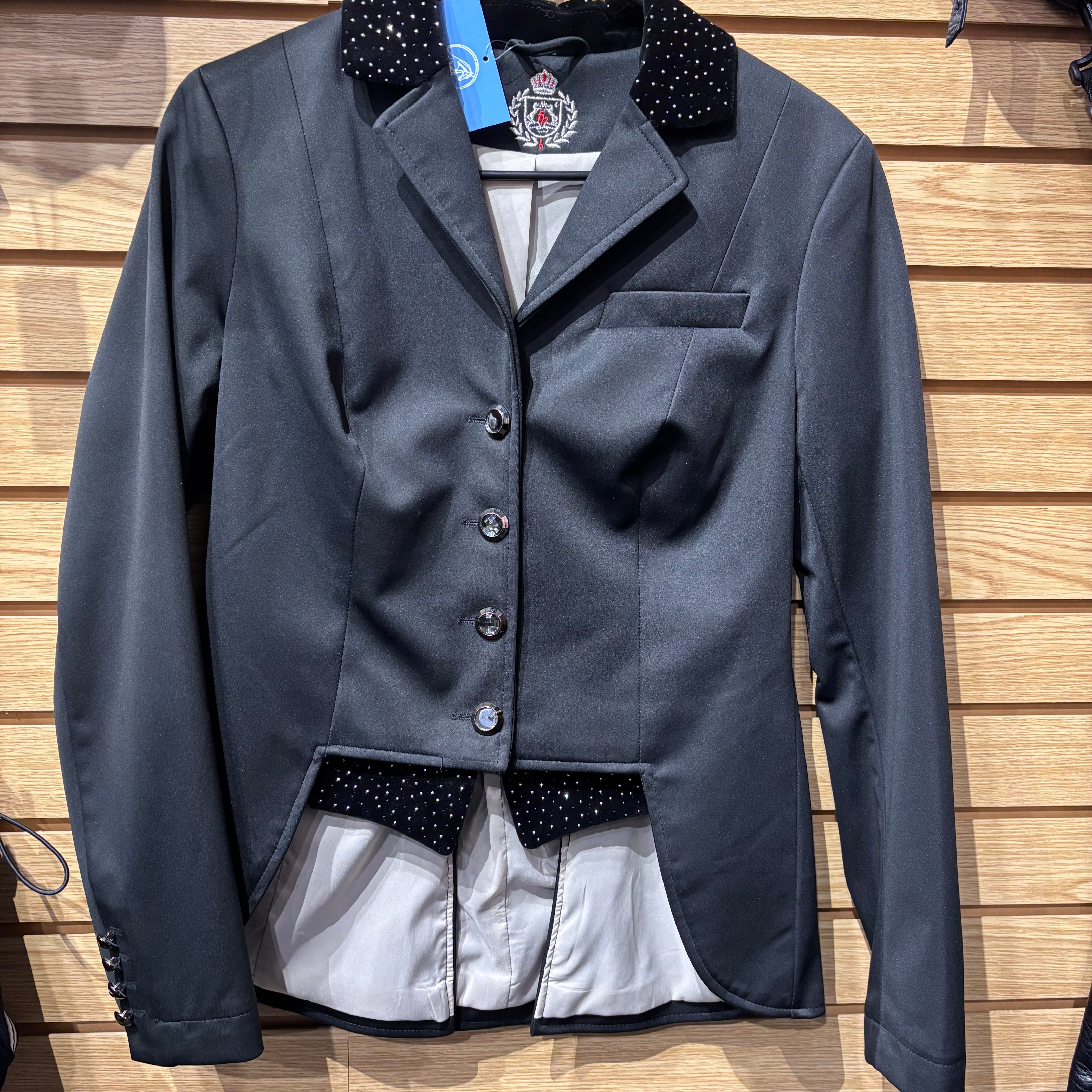 Used Fair Play 42 Black Dressage Coat