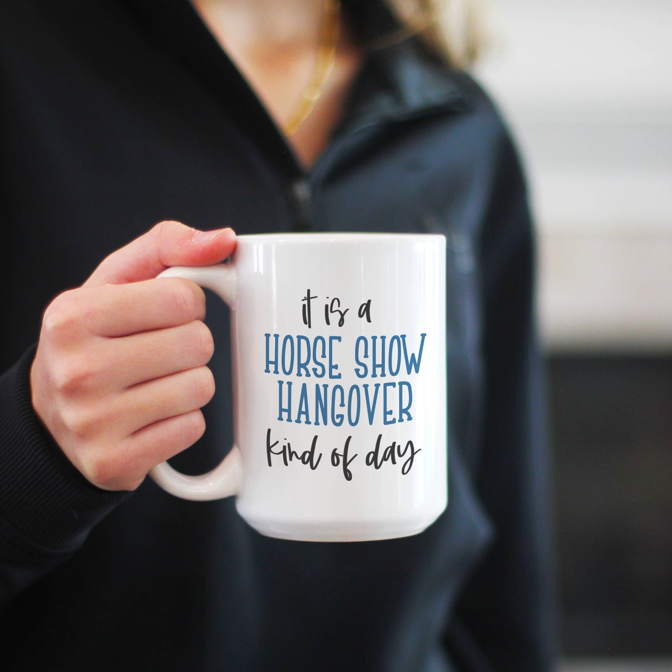 Horse Show Hangover Coffee Mug