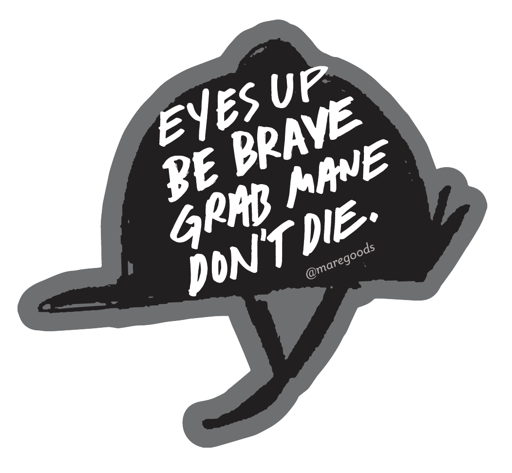 Mare Modern Goods - Don't Die Sticker 