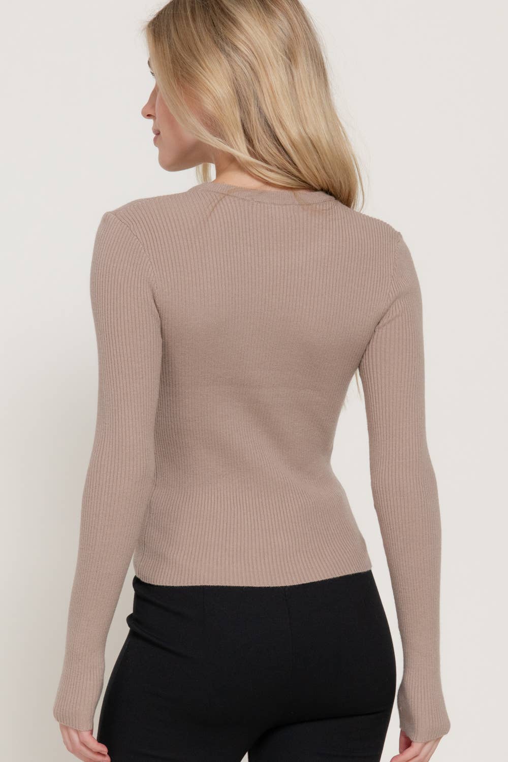 Long Sleeve Crew Neck Sweater