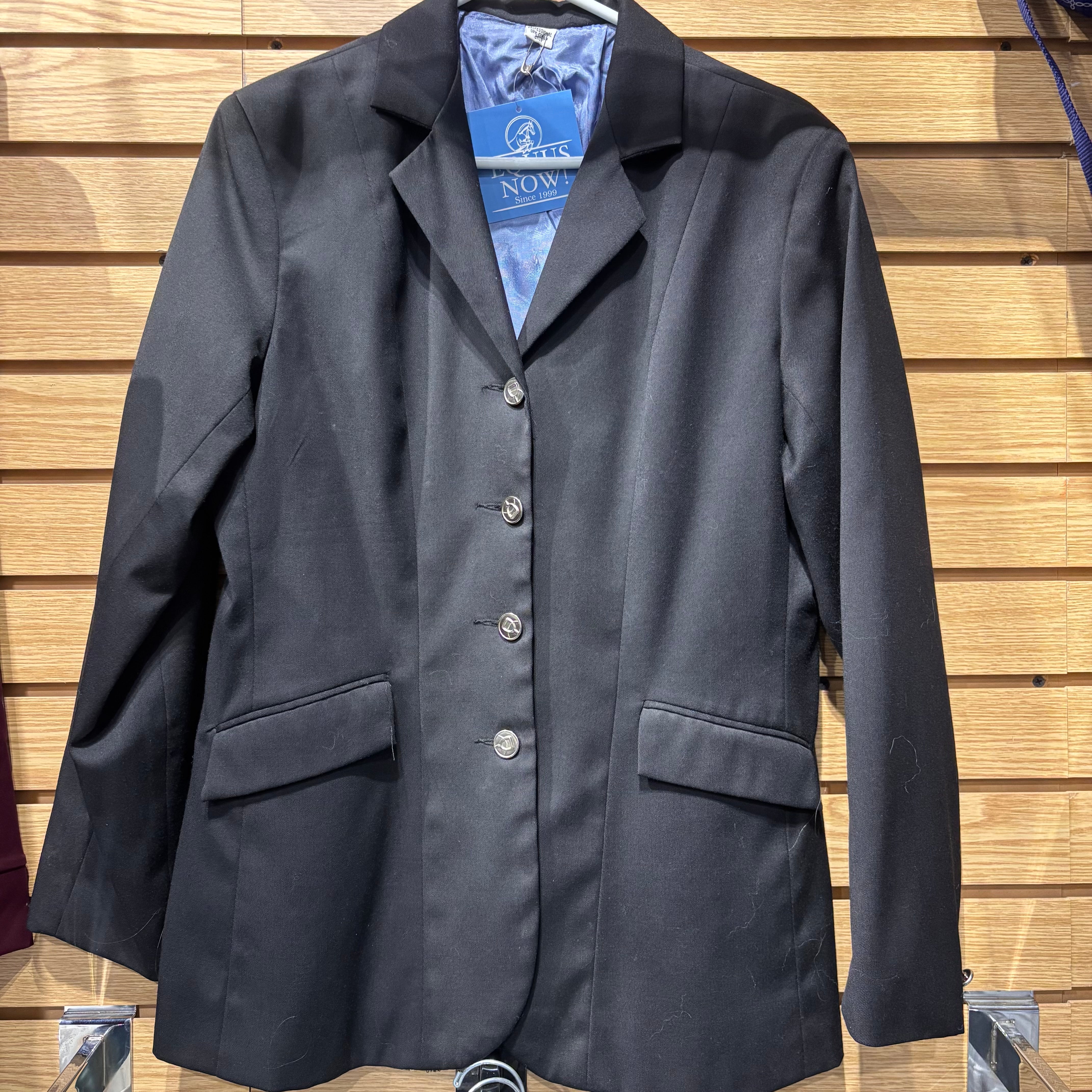 Used Devon Aire Black 14 Show Coat