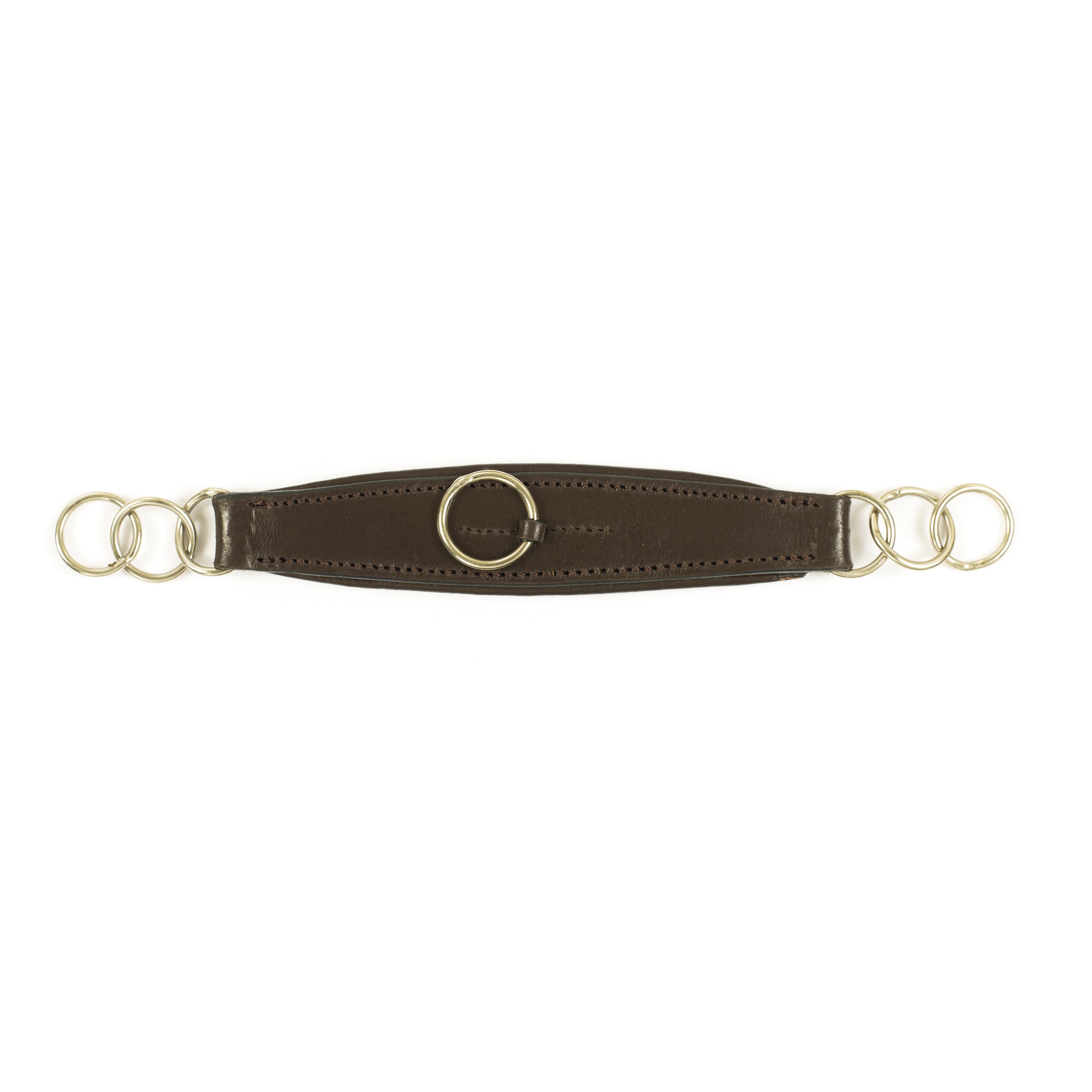 Camelot Contour Padded Curb Chain - Brown