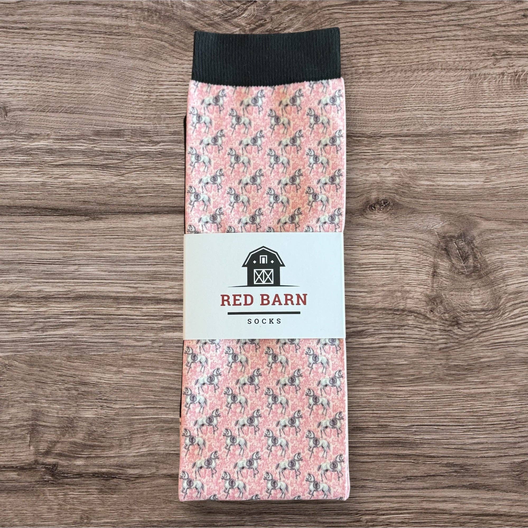 Red Barn Socks - Giddy Up Buttercup