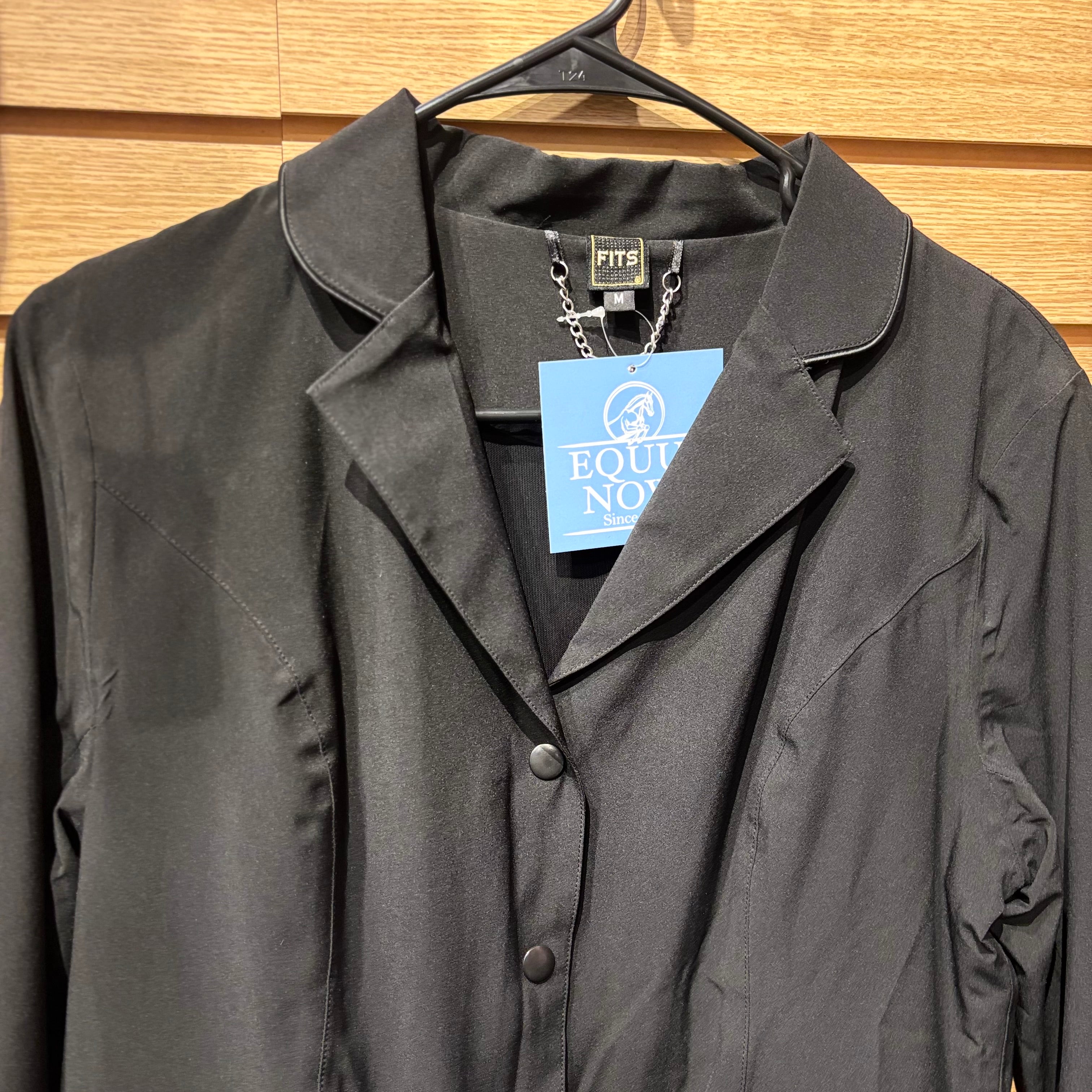 Used Fits Medium Black Show Coat