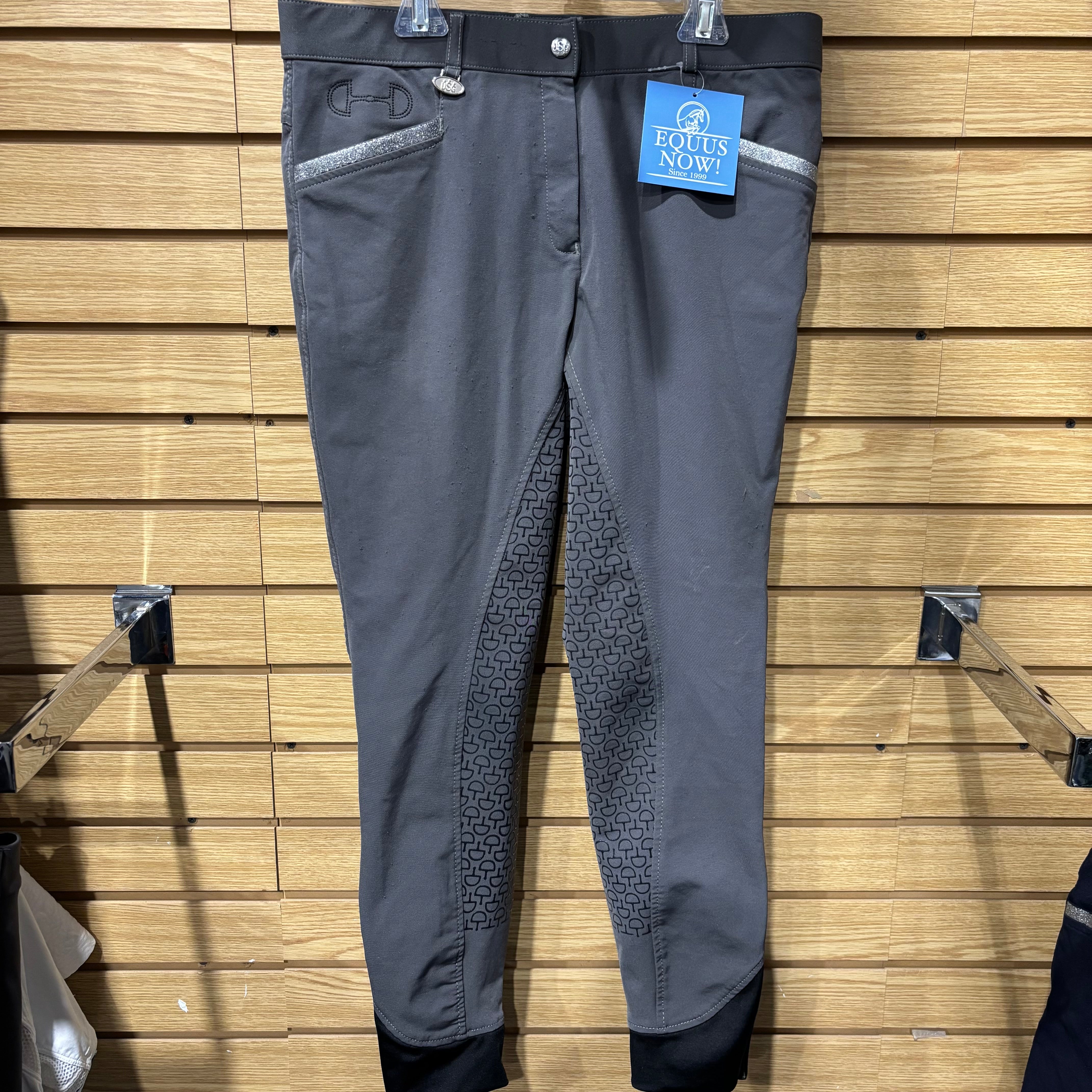 Used USG 32 Grey Full Seat Breeches
