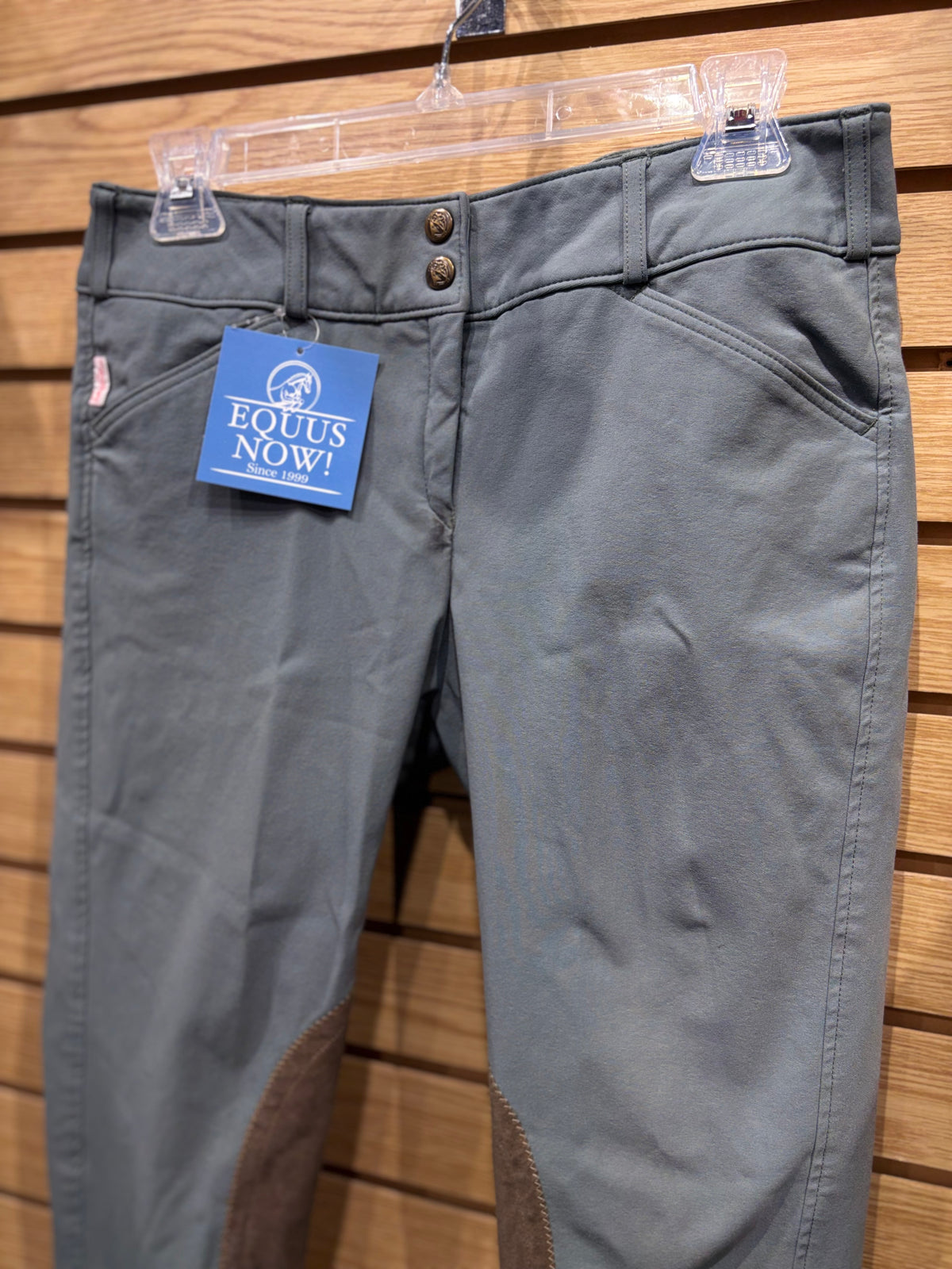 Used 30 Slate Tailored Sportsman Knee Patch Breeches